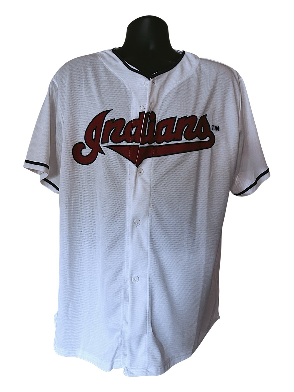 Vintage Cleveland Indians home replica Major League Baseball Jersey